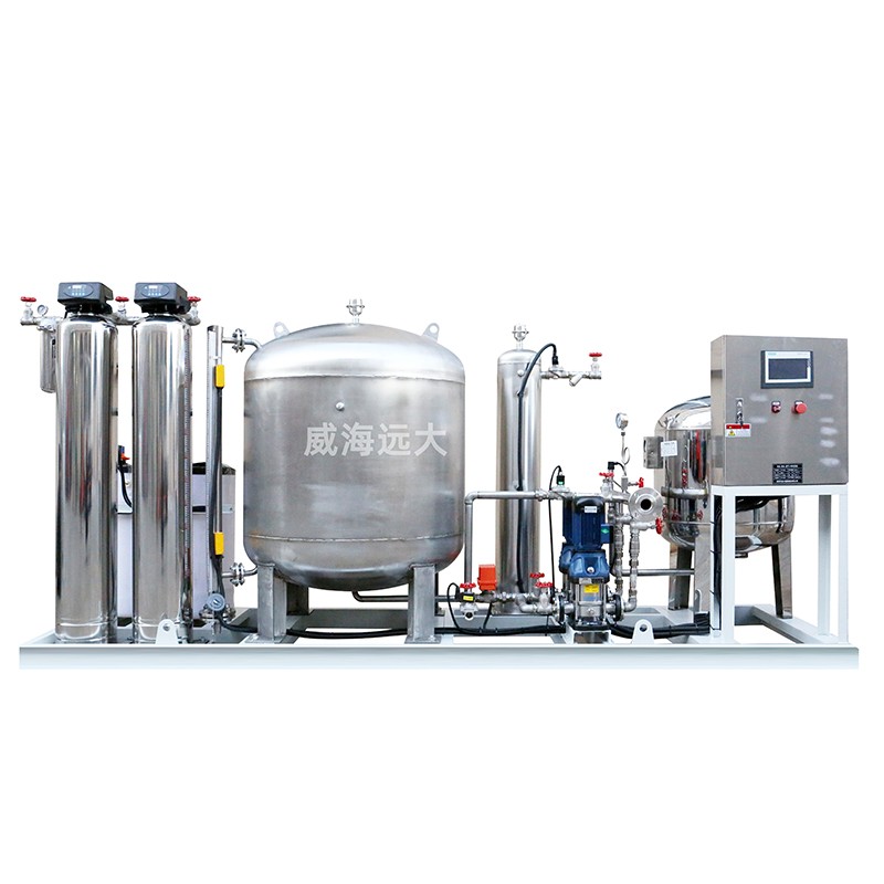 不銹鋼補水系統+真空脫氣裝置+全自動軟水器水力模塊